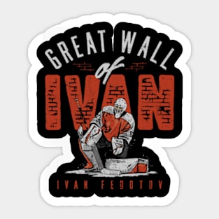 Ivan Fedotov Philadelphia Great Wall Of Ivan Sticker